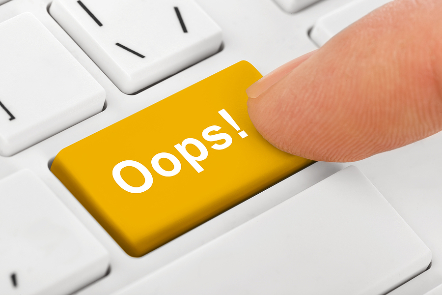 Oops! We Need Your Help